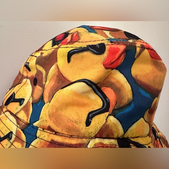 Unisex Rubber Duck Bucket Hat Fisherman Hat Beach Travel Sun Hat Outdoor Cap - Picture 10 of 12
